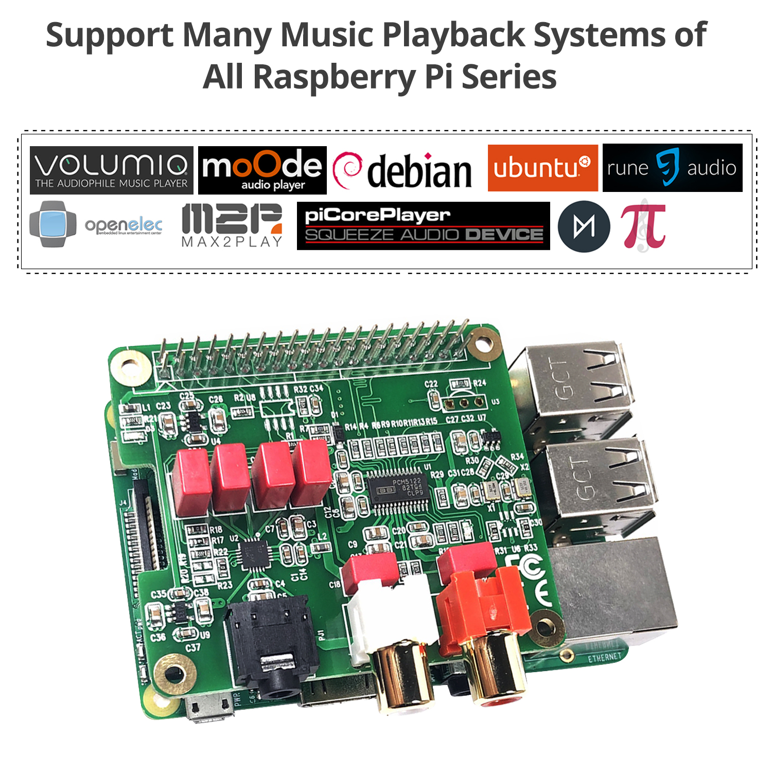 Rpi HiFi DAC Hat - 图片 4